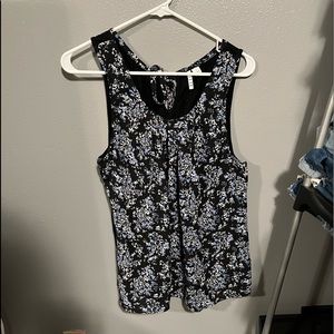 Floral tank top